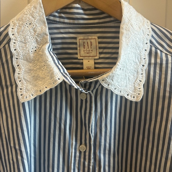 NWT Doen for Gap stripes shirt - Picture 3 of 10